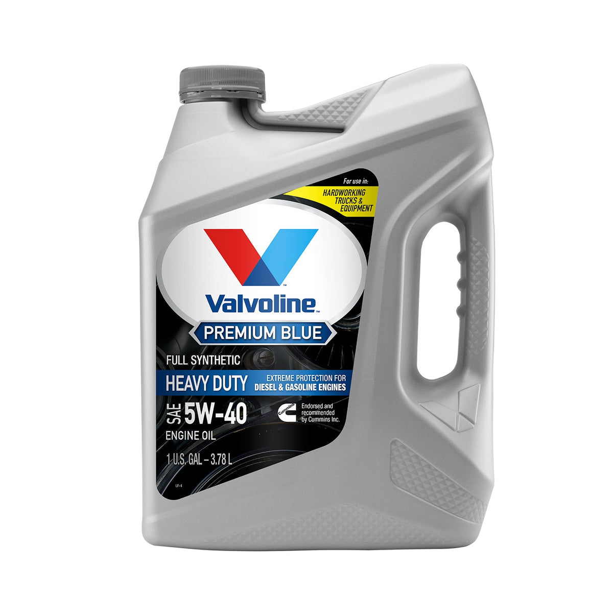 Valvoline Premium Blue Extreme 5W-40, envase de 1 galón (3,78 L). Foto del fabricante.