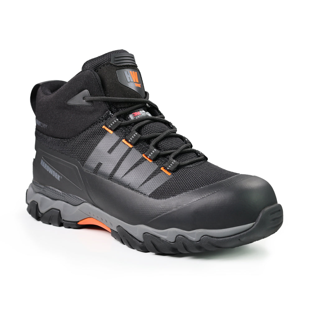 Zapato de Seguridad HW Terrain Black con Thinsulate